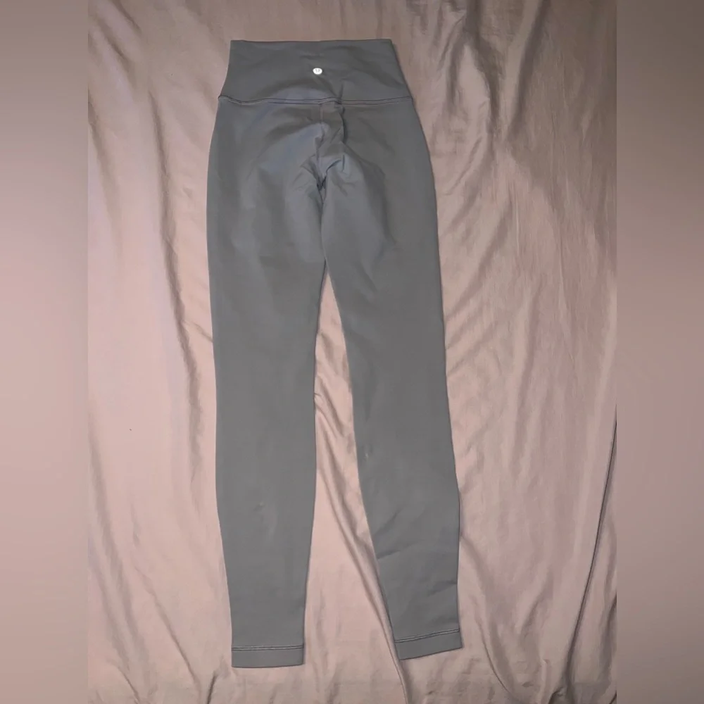 Lululemon Wunder Under Mesh Panel Leggings Gray Size 4